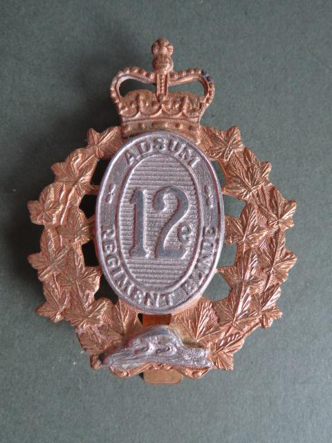 Canada Army The Royal Montreal Regiment Cap Badge