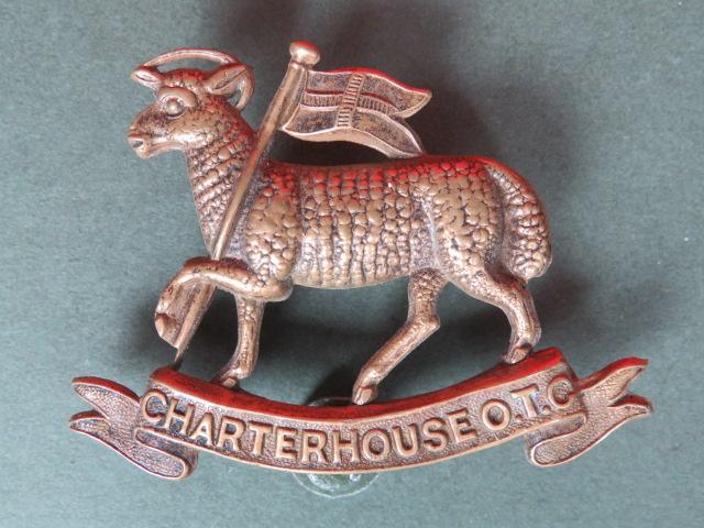 British Army Charterhouse Officer Training Corps Cap Badge