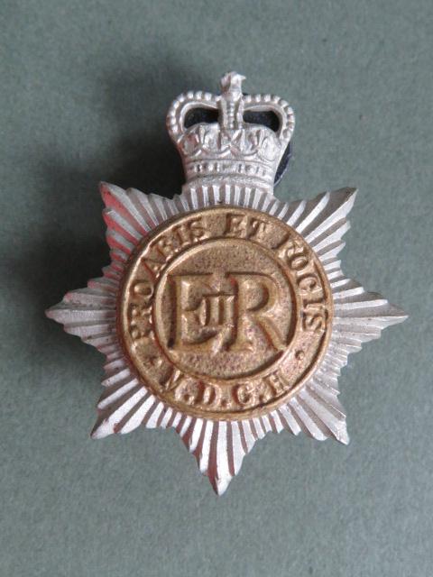 British Army Post 1953 1st County of London Yeomanry (Middlesex, Duke of Cambridge's Hussars) Collar Badge