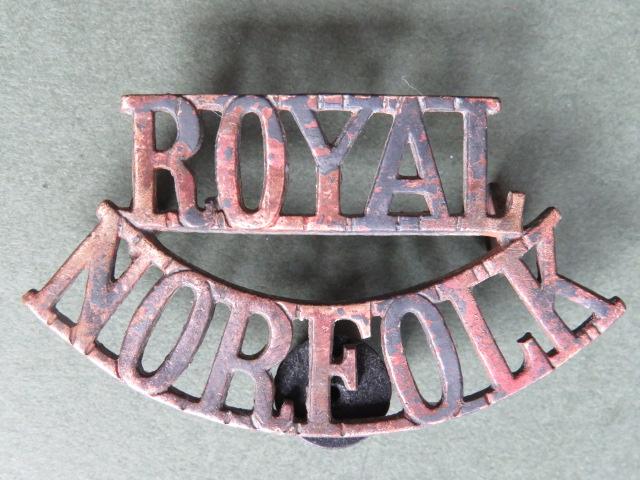 British Army The Royal Norfolk Regiment Shoulder Title