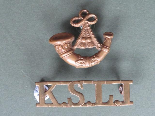 British Army The King's Shropshire Light Infantry Shoulder Title