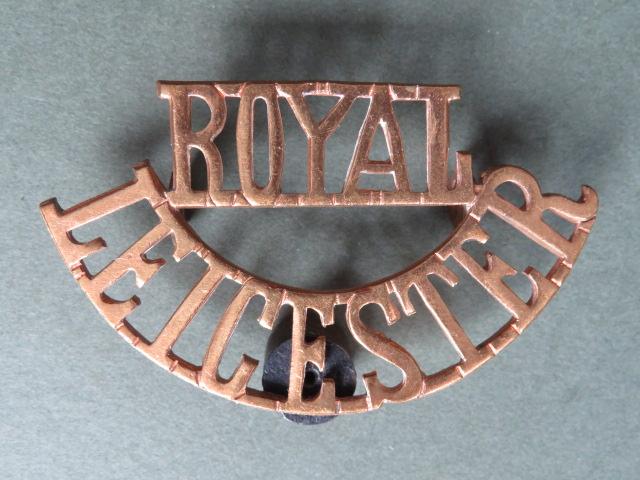 British Army The Royal Leicestershire Regiment Shoulder Title