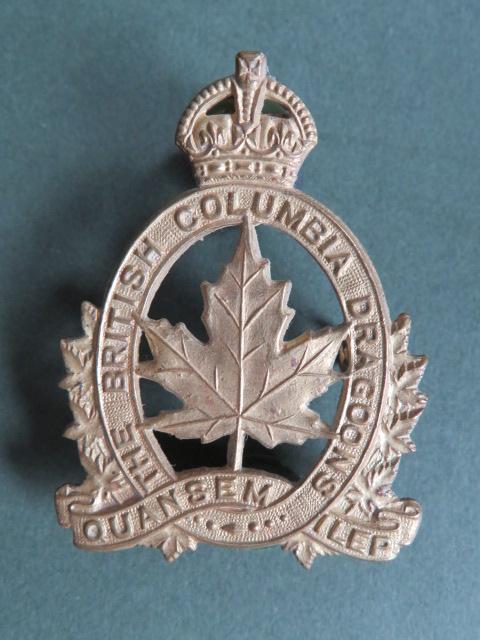 Canada Army The British Columbia Dragoons Regiment 1949-1958 Cap Badge