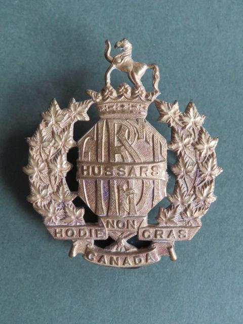 Canada Army The 1st Hussars Cap Badge