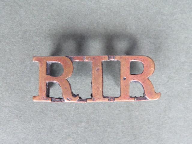 British Army The Royal Irish Regiment Shoulder Title