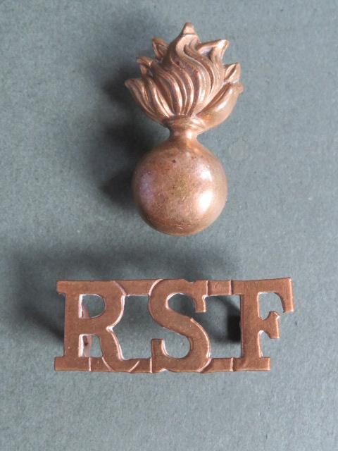 British Army The Royal Scots Fusiliers Shoulder Title