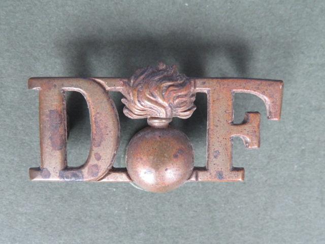 British Army Royal Dublin Fusiliers Shoulder Title