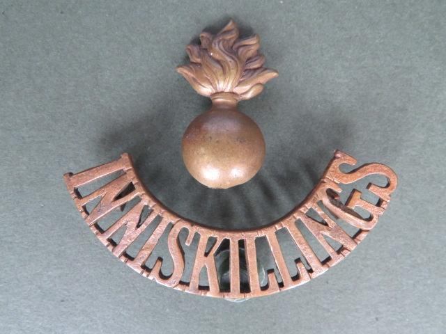 British Army Royal Inniskillings Fusiliers Shoulder Title