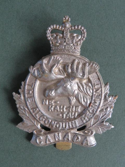 Canada Army Post 1965 The Algonquin Regiment Cap Badge