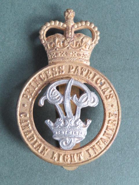 Canada Army Princess Patricia's Canadian Light Infantry Cap Badge