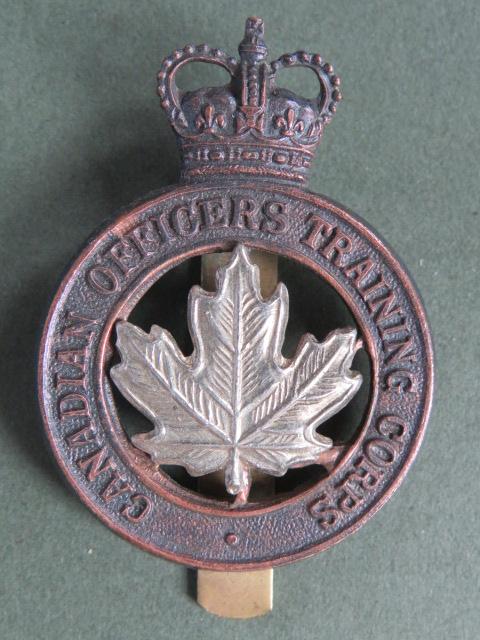 Canada Army The Canadian Officer Training Corps Cap Badge