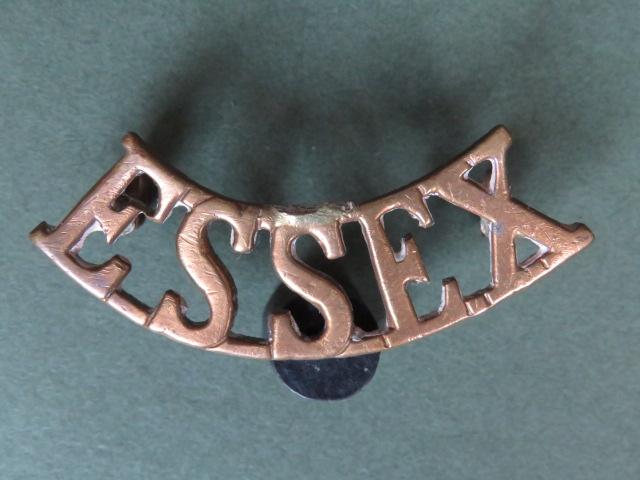 British Army The Essex Regiment Shoulder Title