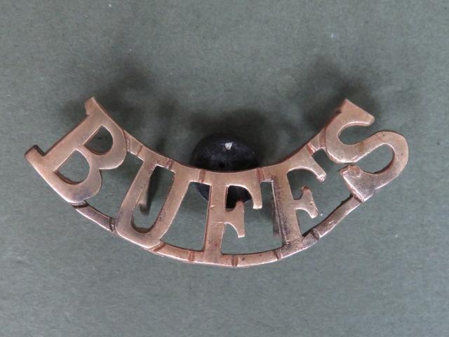 British Army The Buffs (Royal East Kent Regiment) Shoulder Title