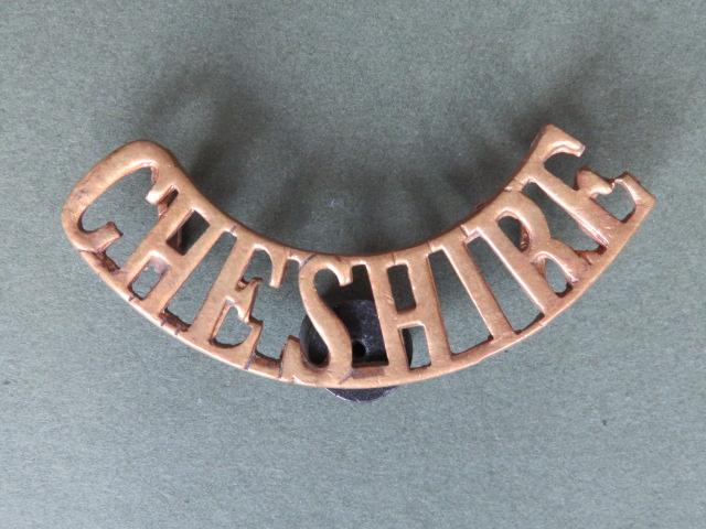 British Army The Cheshire Regiment Shoulder Title