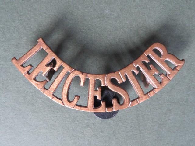 British Army The Leicestershire Regiment Shoulder Title