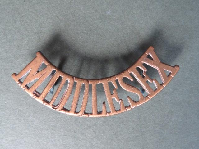 British Army The Middlesex Regiment Shoulder Title