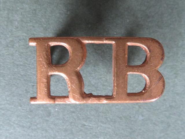 British Army The Rifle Brigade Shoulder Title