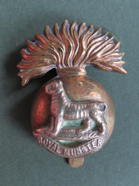 British Army The Royal Munster Fusiliers Cap Badge