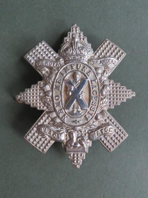 British Army Pre 1938 The Black Watch Glengarry Badge