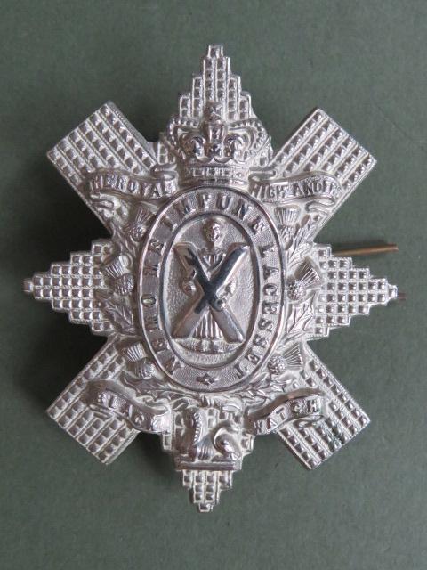 British Army QVC The Black Watch Glengarry Badge