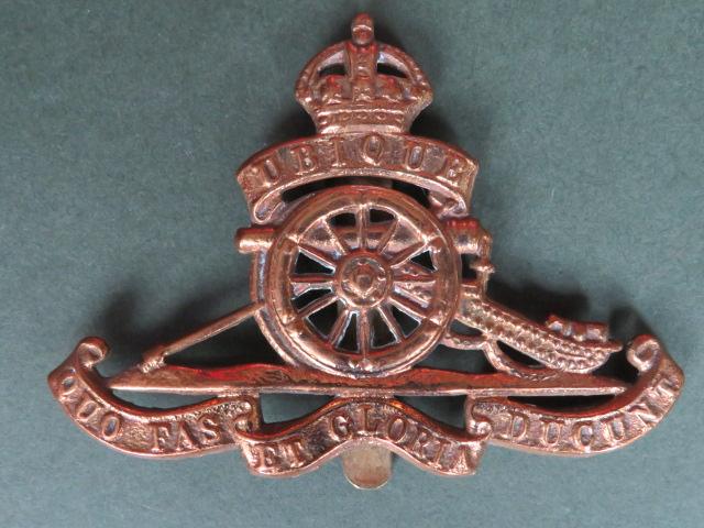 British Army Pre 1953 Royal Artillery Cap Badge