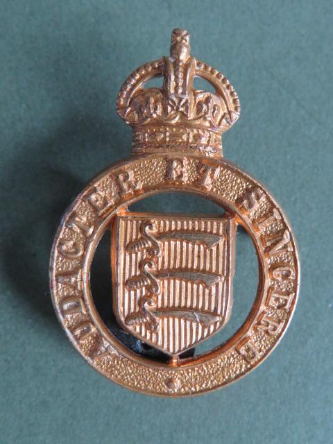 British Army The Essex Yeomanry (Dragoons) 1905 -1909 Cap Badge