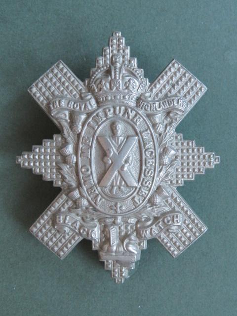 British Army Pre 1938 The Black Watch Glengarry Badge