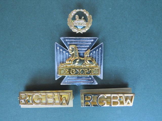 British Army Royal Gloucestershire, Berkshire and Wiltshire Regiment Cap and Back Badge & Shoulder Titles