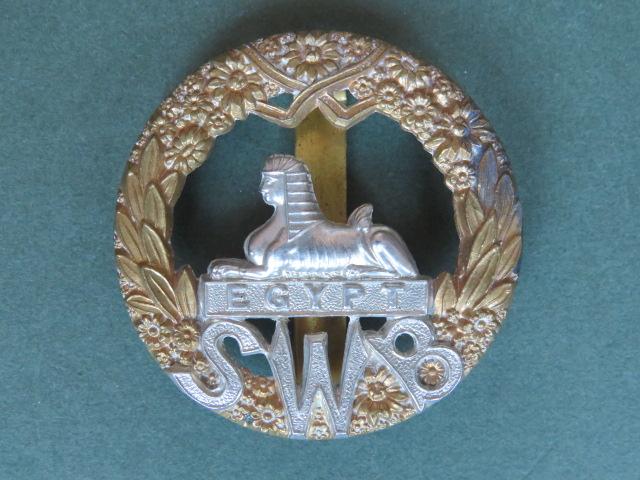 British Army The South Wales Borderers Cap Badge