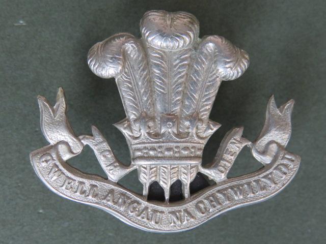 British Army Pre 1939 The Welsh Regiment Collar Badge