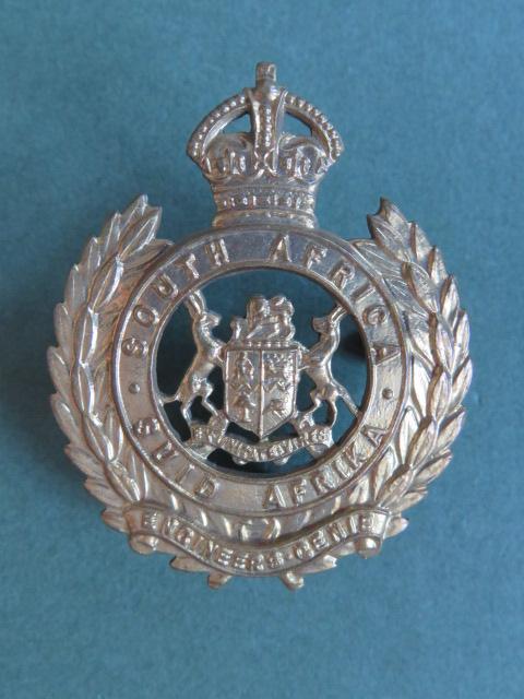 WW2 South African Corps of Engineers Cap Badge