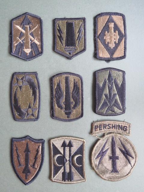 USA Army 9 Artillery Shoulder Patches