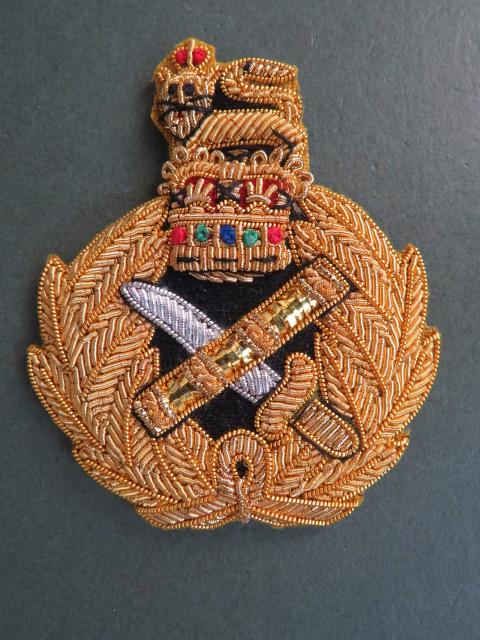 Royal Marines General's Cap Badge