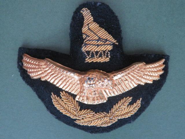 Zimbabwe Air Force Officers Cap Badge