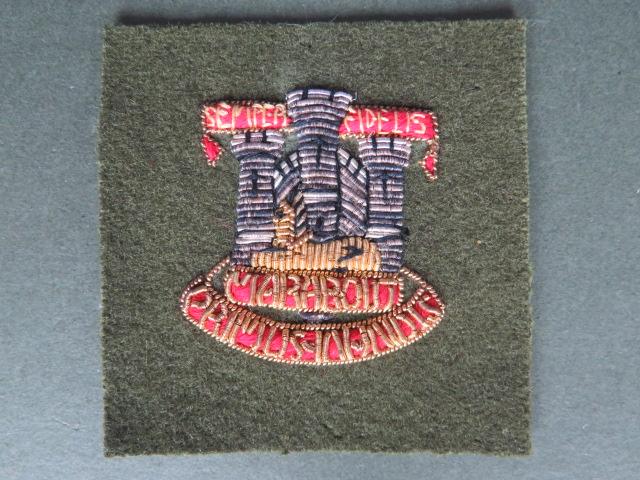British Army The Devonshire & Dorset Regiment Officer's Beret Badge