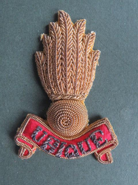 British Army Royal Artillery Officer's Side-hat Badge