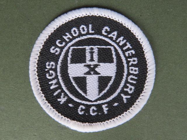 British Army King's School Canterbury CCF Badge