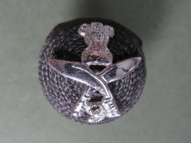 India Army Post 1947 9th Gurkha Rifles Officer's Badge