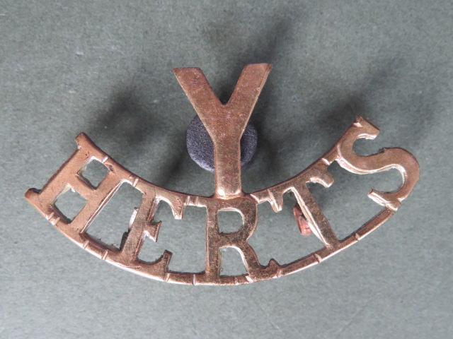 British Army Hertfordshire Yeomanry Shoulder Title