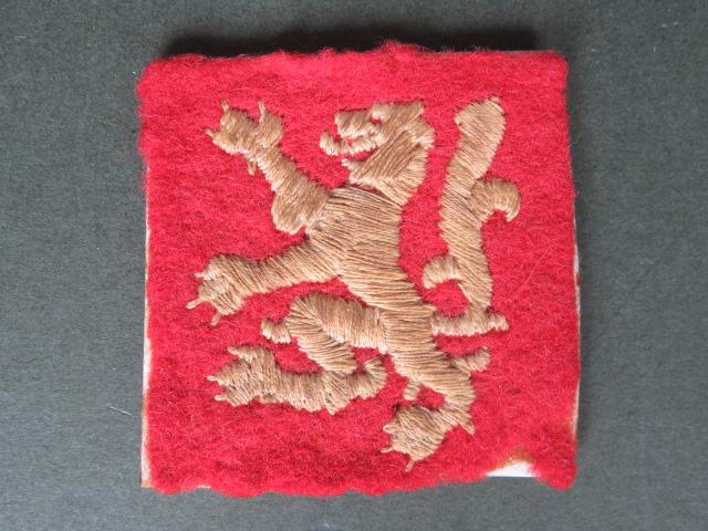 British Army WW2 Scottish Command (Troops) Formation Patch