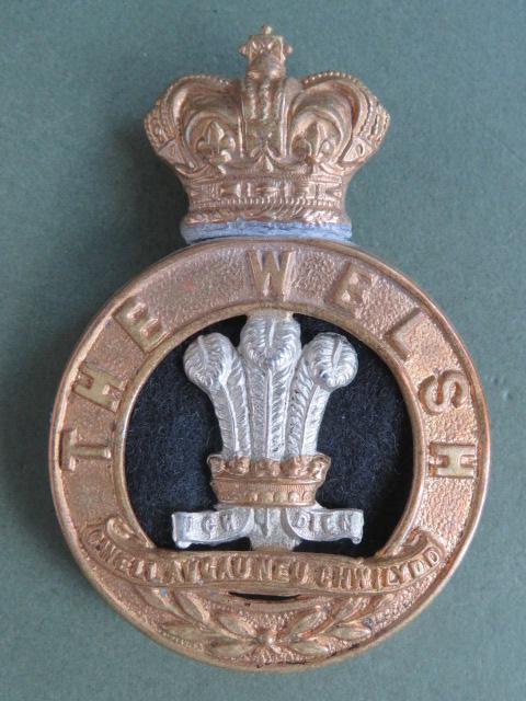British Army The Welsh Regiment Pre 1901 Glengarry Badge