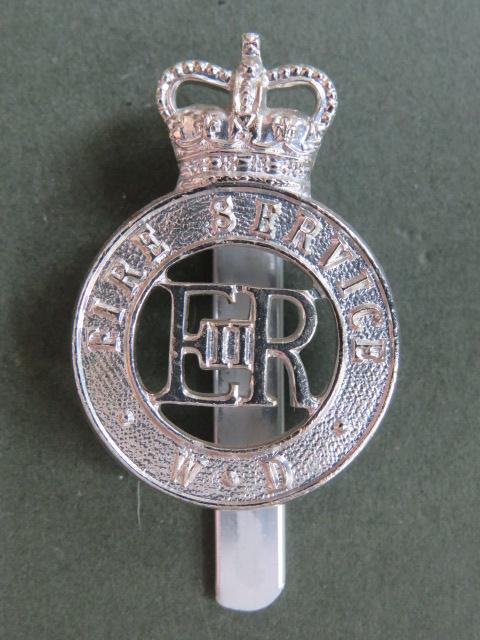 British Forces War Department Fire Service Cap Badge