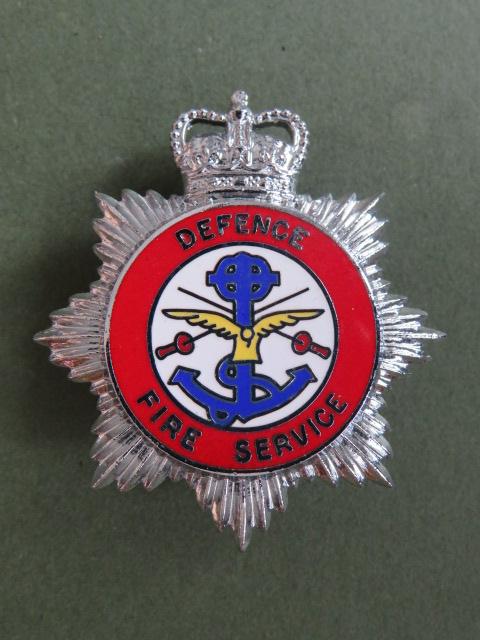 British Forces Defence Fire Service Cap Badge