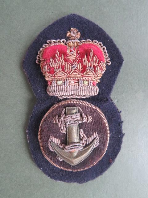 Royal Navy Post 1953 Petty Officers' Class 1 Uniform Cap Badge