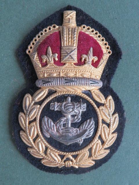 Royal Navy WW2 Chief Petty Officers' Class 1 Uniform Cap Badge