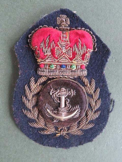 Royal Navy Post 1953 Chief Petty Officers' Class 1 Uniform Cap Badge