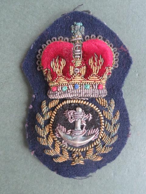 Royal Navy Post 1953 Chief Petty Officers' Class 1 Uniform Cap Badge
