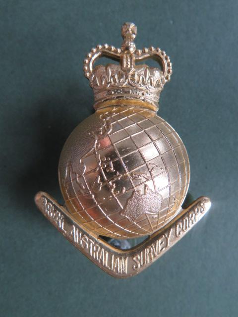 Australia Army Royal Australian Survey Corps Cap Badge