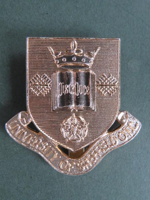British Army Sheffield University Officer Training Corps Cap Badge