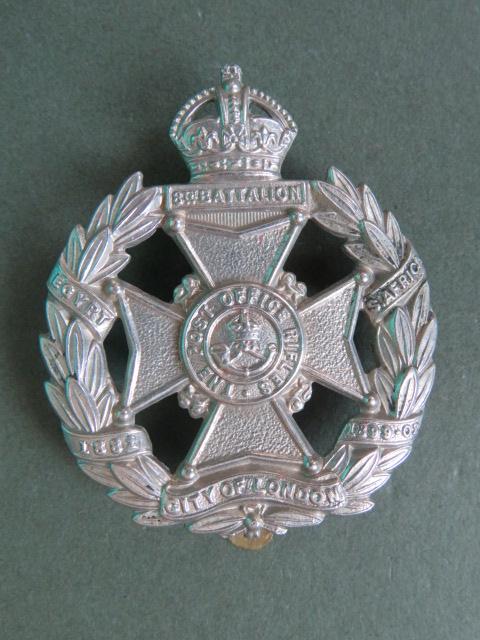 British Army 8th City of London Battalion (Post Office Rifles) Cap Badge